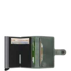 Secrid Porte-cartes Miniwallet Vintage cuir effet vieilli*Homme Portefeuilles Homme|Porte-Cartes Homme