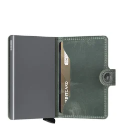 Secrid Porte-cartes Miniwallet Vintage cuir effet vieilli*Homme Portefeuilles Homme|Porte-Cartes Homme