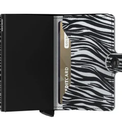 Secrid Porte-cartes Miniwallet Zebra imprime zebre*Femme Porte-Cartes Femme