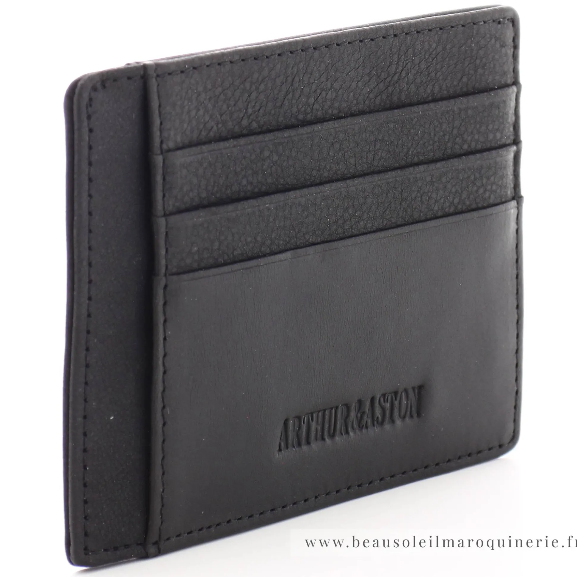 Arthur Aston Porte-cartes plat en cuir Oscar*Homme Porte-Cartes Homme