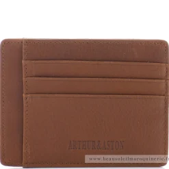 Arthur Aston Porte-cartes plat en cuir Oscar*Homme Porte-Cartes Homme