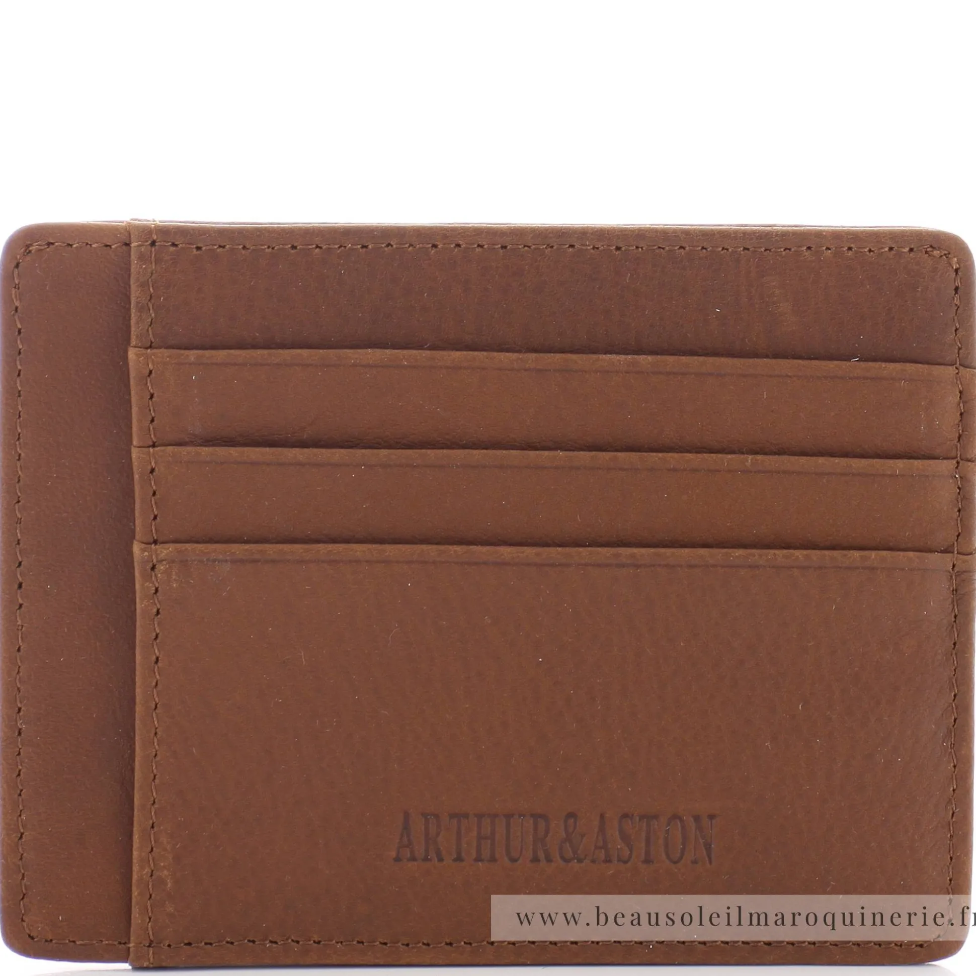 Arthur Aston Porte-cartes plat en cuir Oscar*Homme Porte-Cartes Homme