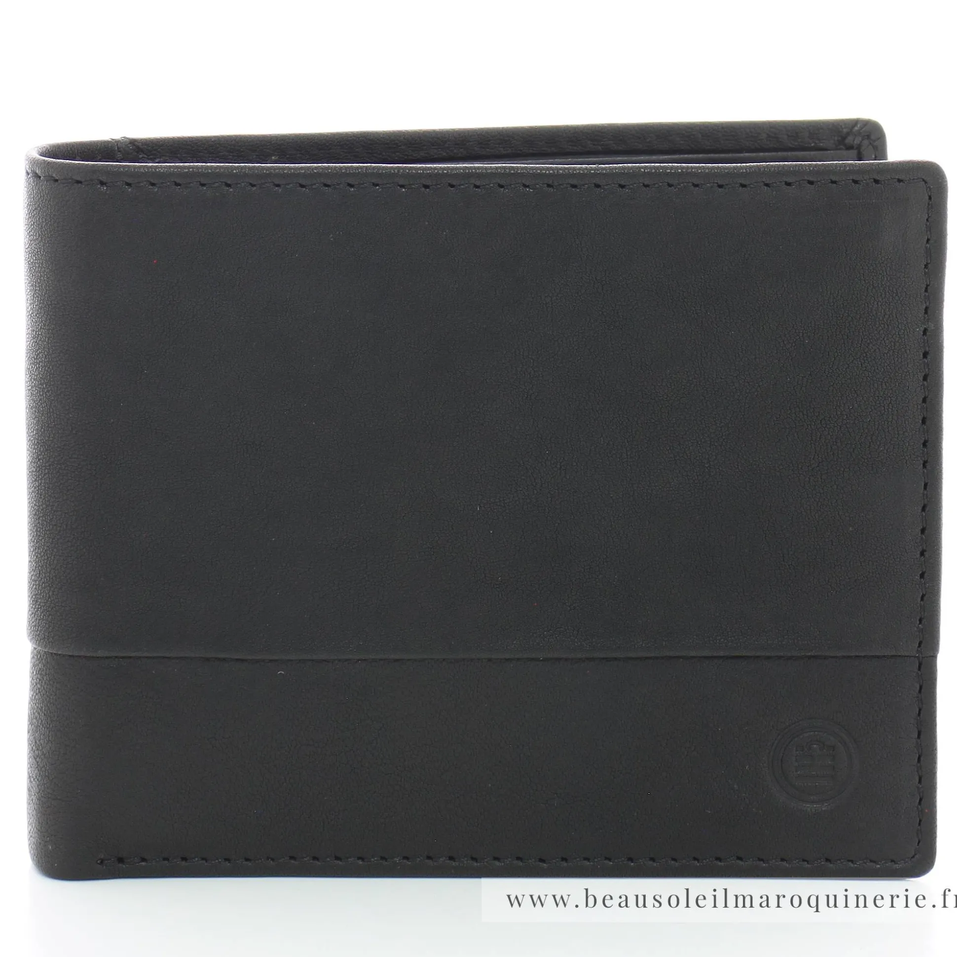 Serge Blanco Porte-cartes porte monnaie en cuir Anchorage*Homme Porte-Cartes Homme