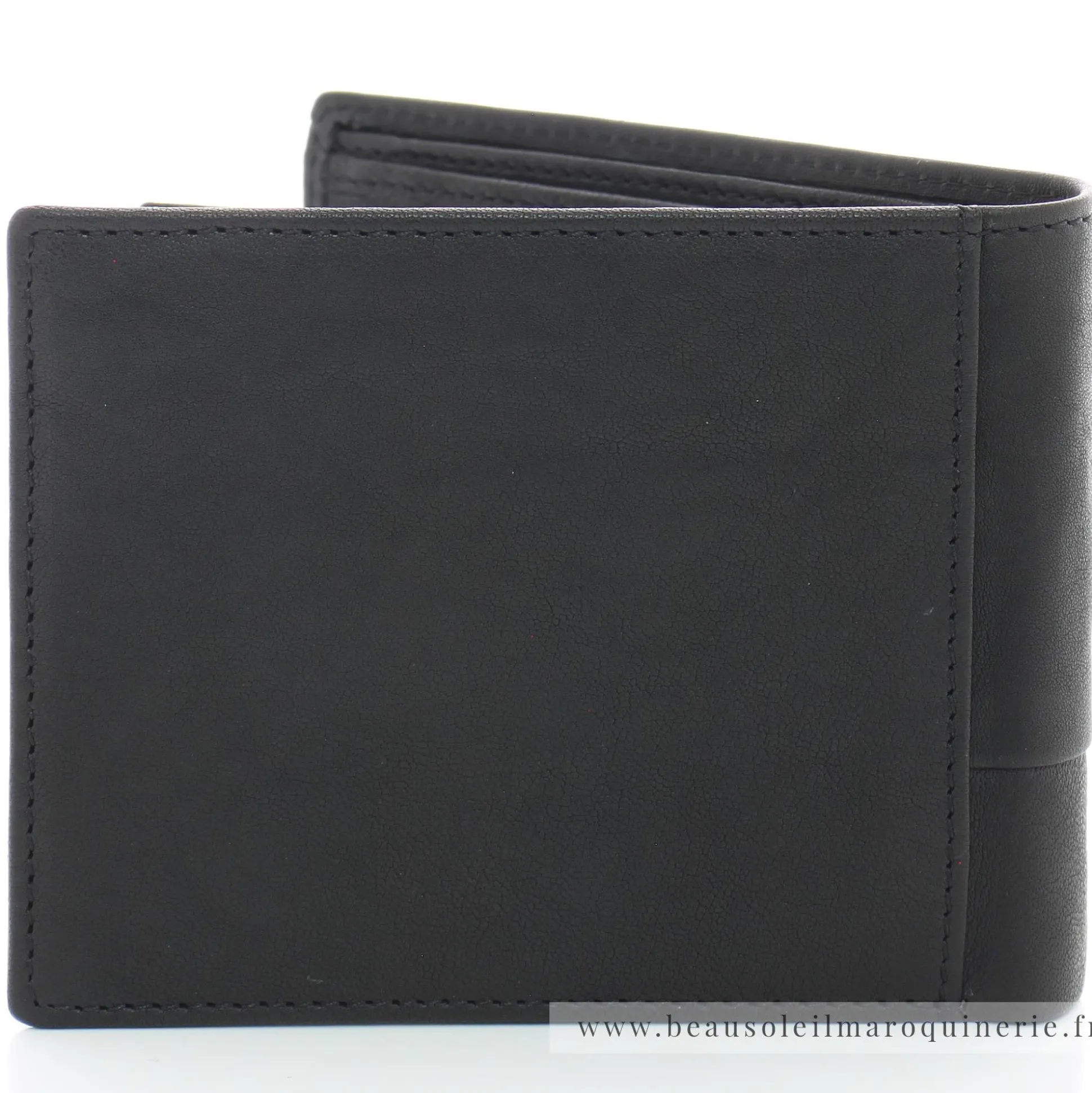 Serge Blanco Porte-cartes porte monnaie en cuir Anchorage*Homme Porte-Cartes Homme
