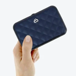 Ogon Porte-cartes Quilted matelasse button*Femme Porte-Cartes Femme