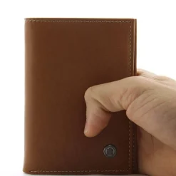 Serge Blanco Porte-cartes vertical Campania en cuir*Homme Porte-Cartes Homme