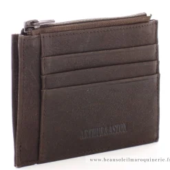 Arthur Aston Porte-cartes zippe Oscar*Homme Porte-Cartes Homme