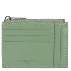 Lancaster Porte-cartes zippe Paris PM en cuir*Femme Porte-Cartes Femme