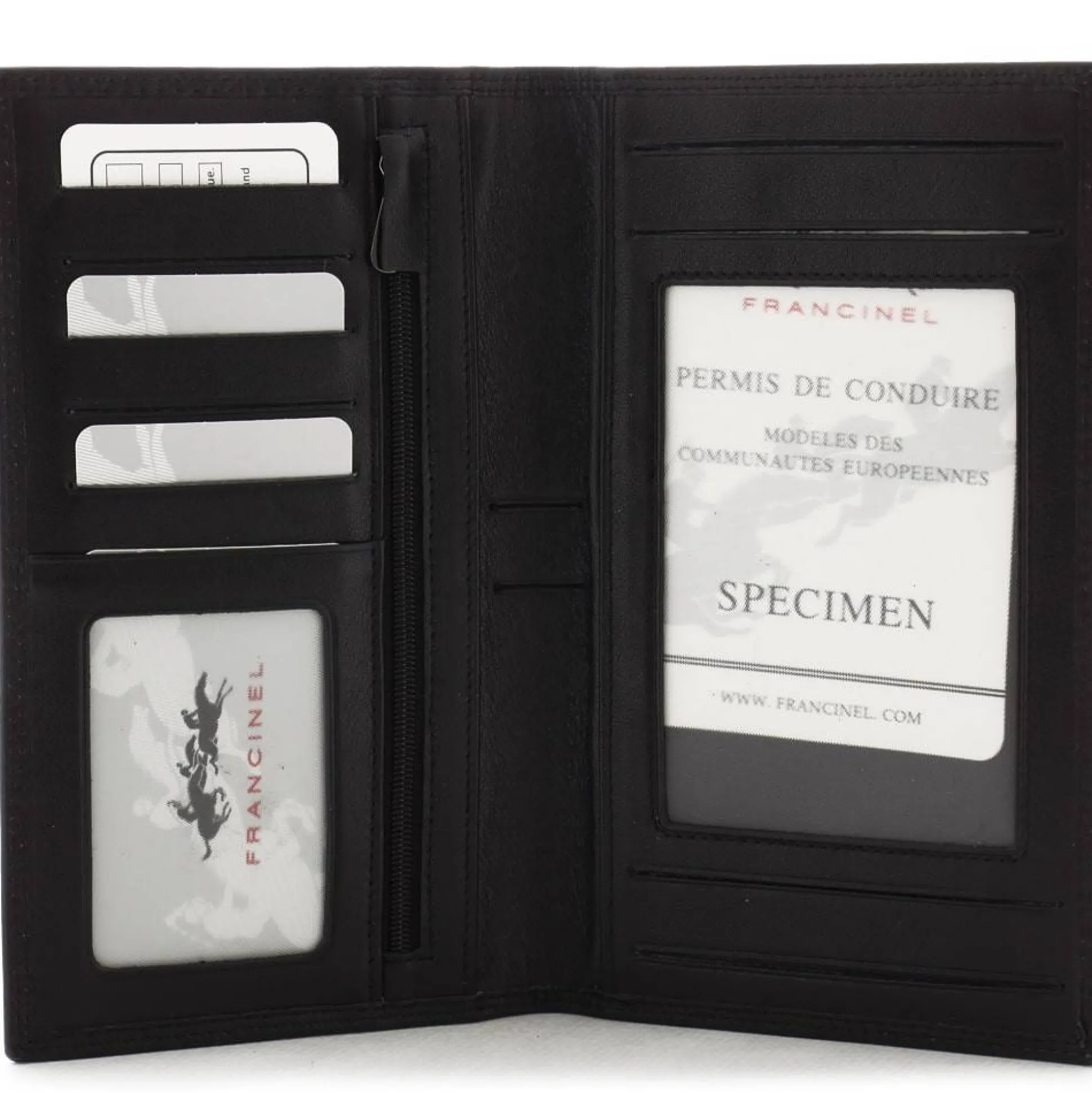 Francinel Porte-chequier cuir pour homme Bruges*Homme Porte-Chéquier