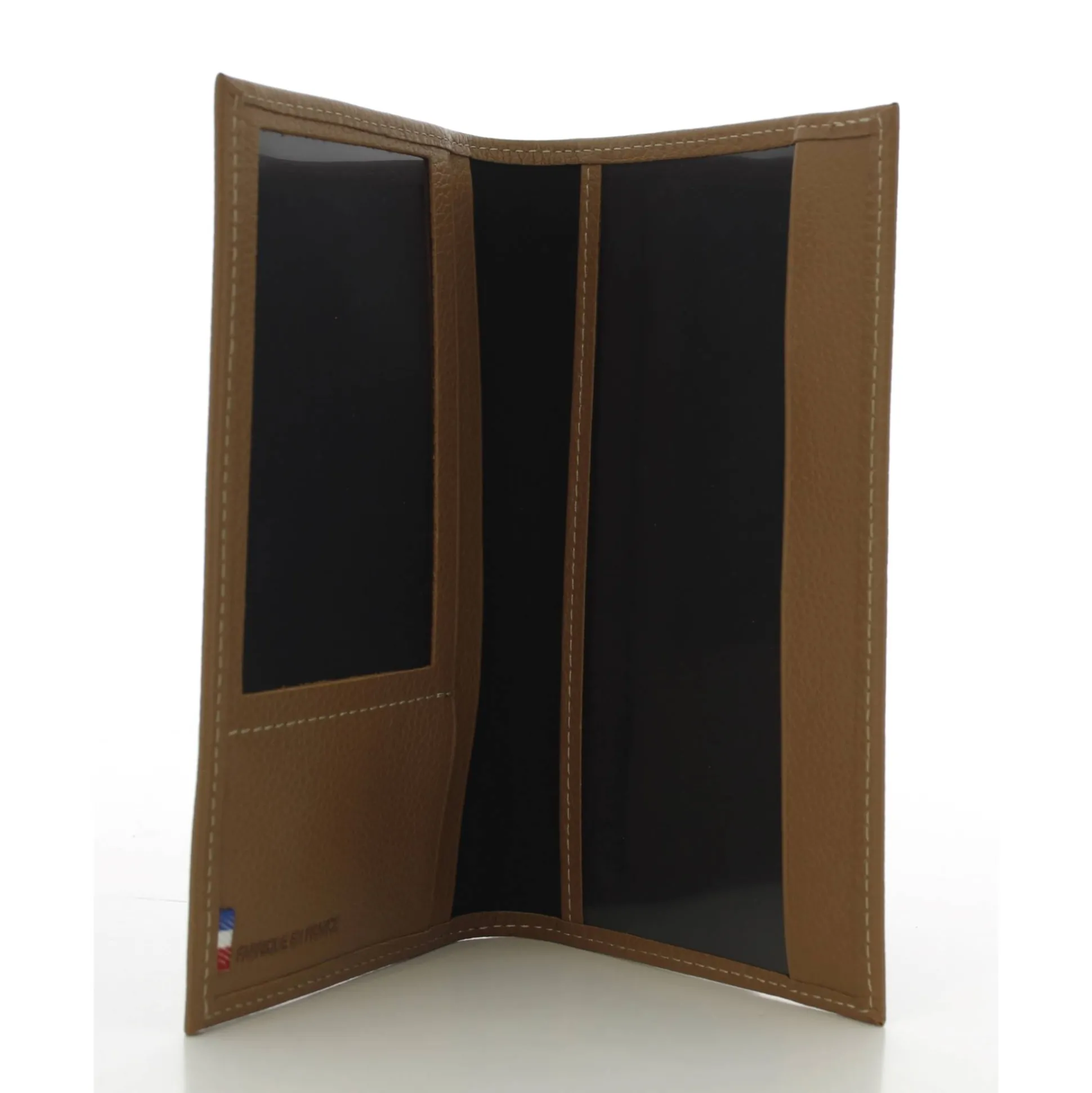 Frandi Porte-chequier en cuir de vachette graine*Homme Porte-Chéquier