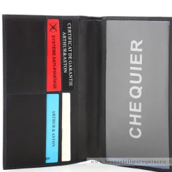 Arthur Aston Porte-chequier homme Pablo en cuir*Homme Porte-Chéquier
