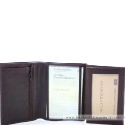 Arthur Aston Portefeuille 4 volets en cuir Pablo*Homme Portefeuilles Homme