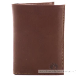 Frandi Portefeuille 3 volets en cuir Authentique*Homme Portefeuilles Homme