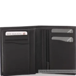 David William Portefeuille 2 volets en cuir gras Annan*Homme Portefeuilles Homme