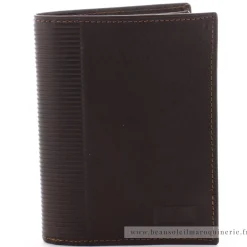 David William Portefeuille 2 volets en cuir Anti-piratage Coulter*Homme Portefeuilles Homme
