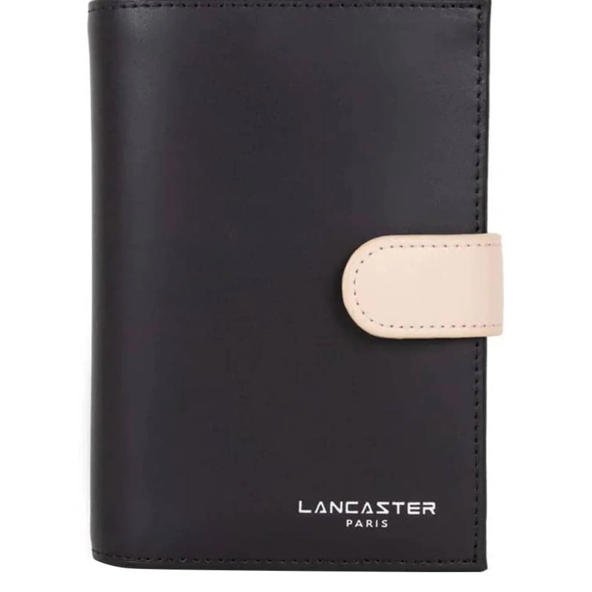 Lancaster Portefeuille a bouton pression Smooth*Femme Porte-Cartes Femme|Portefeuilles Femme