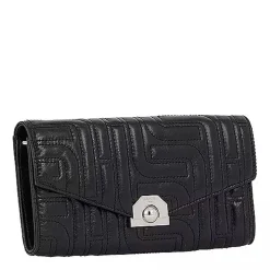 Lancel Portefeuille a rabat Midi-Minuit matelasse*Femme Portefeuilles Femme