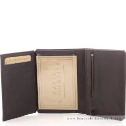 Les Ateliers Foures Portefeuille Achille rabat cartes Baroudeur*Homme Portefeuilles Homme