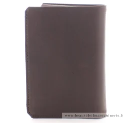 Les Ateliers Foures Portefeuille Achille rabat cartes Baroudeur*Homme Portefeuilles Homme