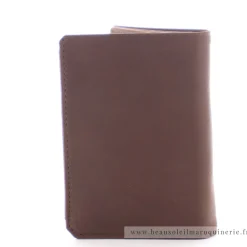Les Ateliers Foures Portefeuille Achille rabat cartes Baroudeur*Homme Portefeuilles Homme