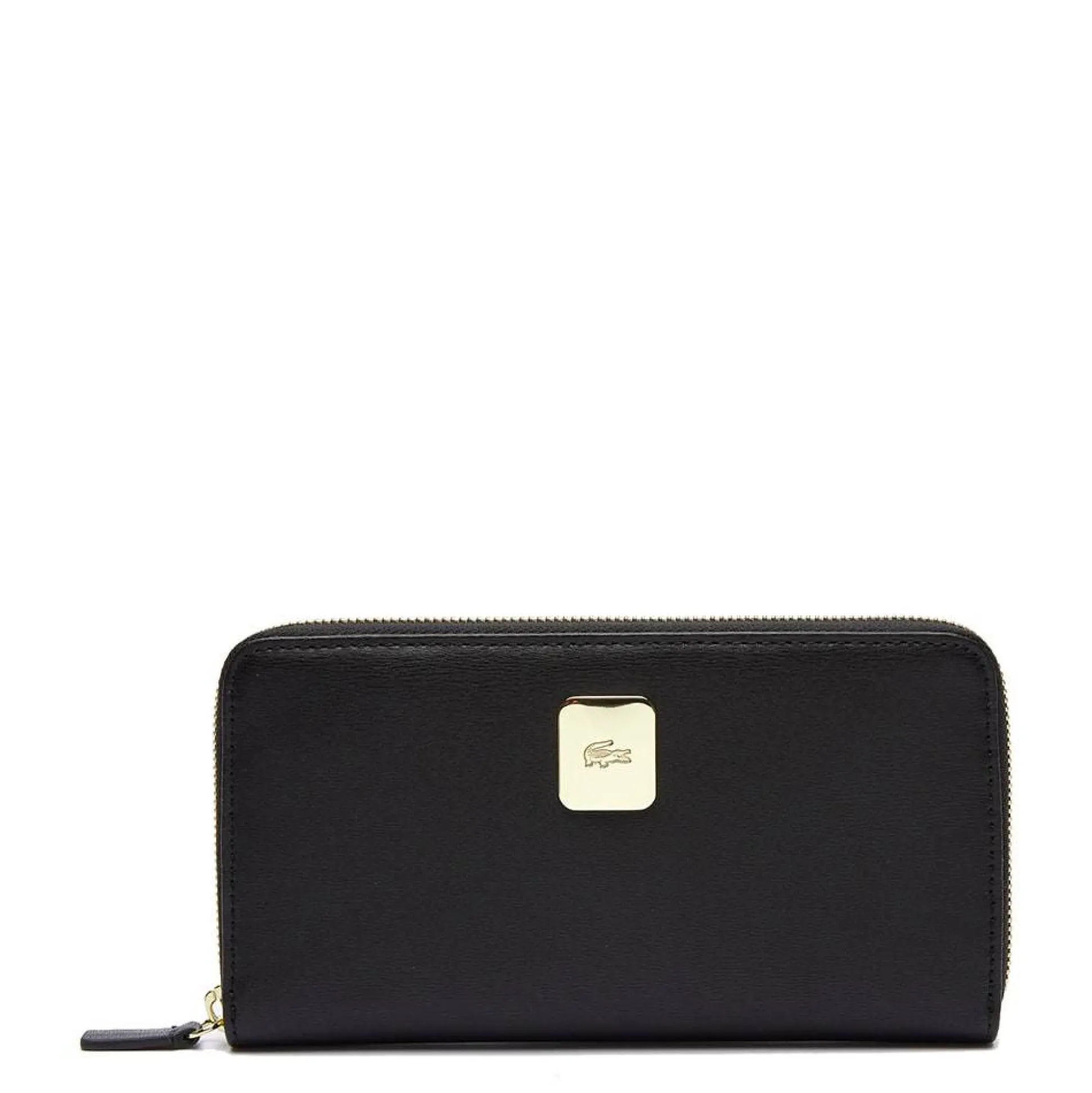 Lacoste Portefeuille Amelia en cuir plaque gravee*Femme Portefeuilles Femme