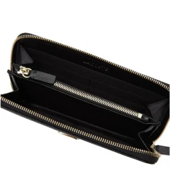 Lacoste Portefeuille Amelia en cuir plaque gravee*Femme Portefeuilles Femme