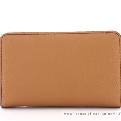 Lancel Portefeuille compact Ninon zippe en cuir graine*Femme Portefeuilles Femme