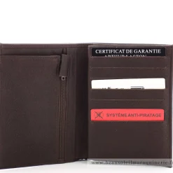 Arthur Aston Portefeuille cuir 3 volets Bart*Homme Portefeuilles Homme
