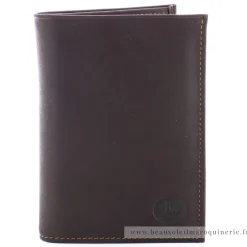 Frandi Portefeuille cuir Authentique pour papiers*Homme Portefeuilles Homme