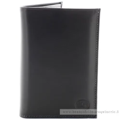 Frandi Portefeuille cuir Luxe 2 volets multi-cartes*Homme Portefeuilles Homme