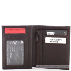 Arthur Aston Portefeuille en cuir de vachette Ennis*Homme Portefeuilles Homme