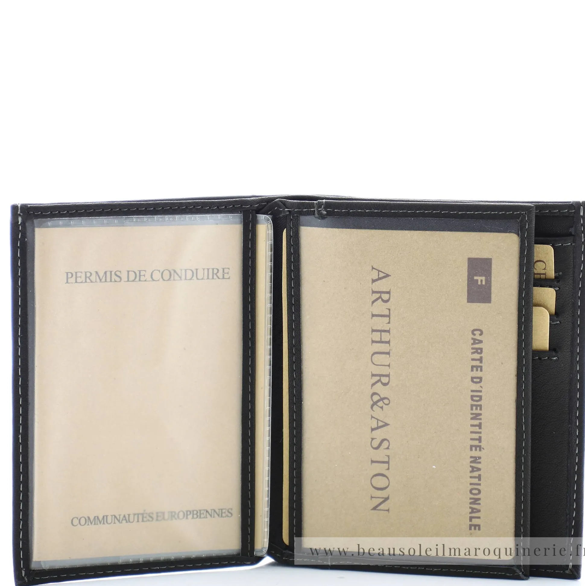 Arthur Aston Portefeuille en cuir homme Gabriel*Homme Portefeuilles Homme