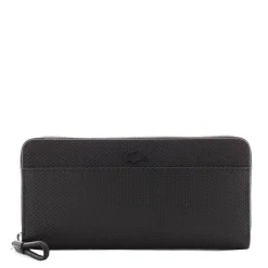 Lacoste Portefeuille femme Chantaco zippe en cuir*Femme Portefeuilles Femme