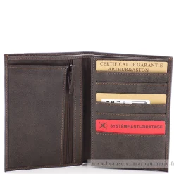 Arthur Aston Portefeuille homme 3 volets Diego*Homme Portefeuilles Homme