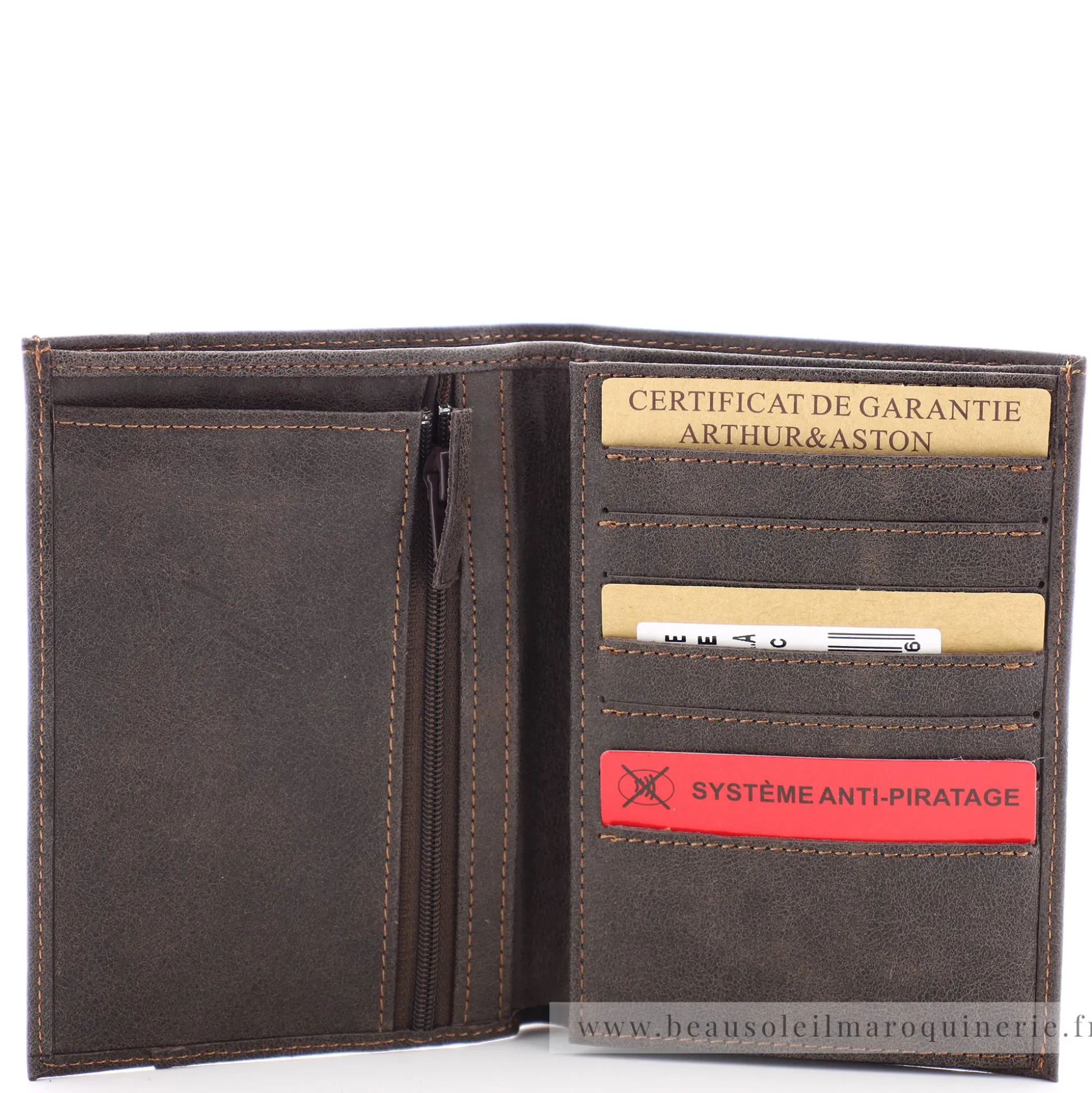 Arthur Aston Portefeuille homme 3 volets Diego*Homme Portefeuilles Homme