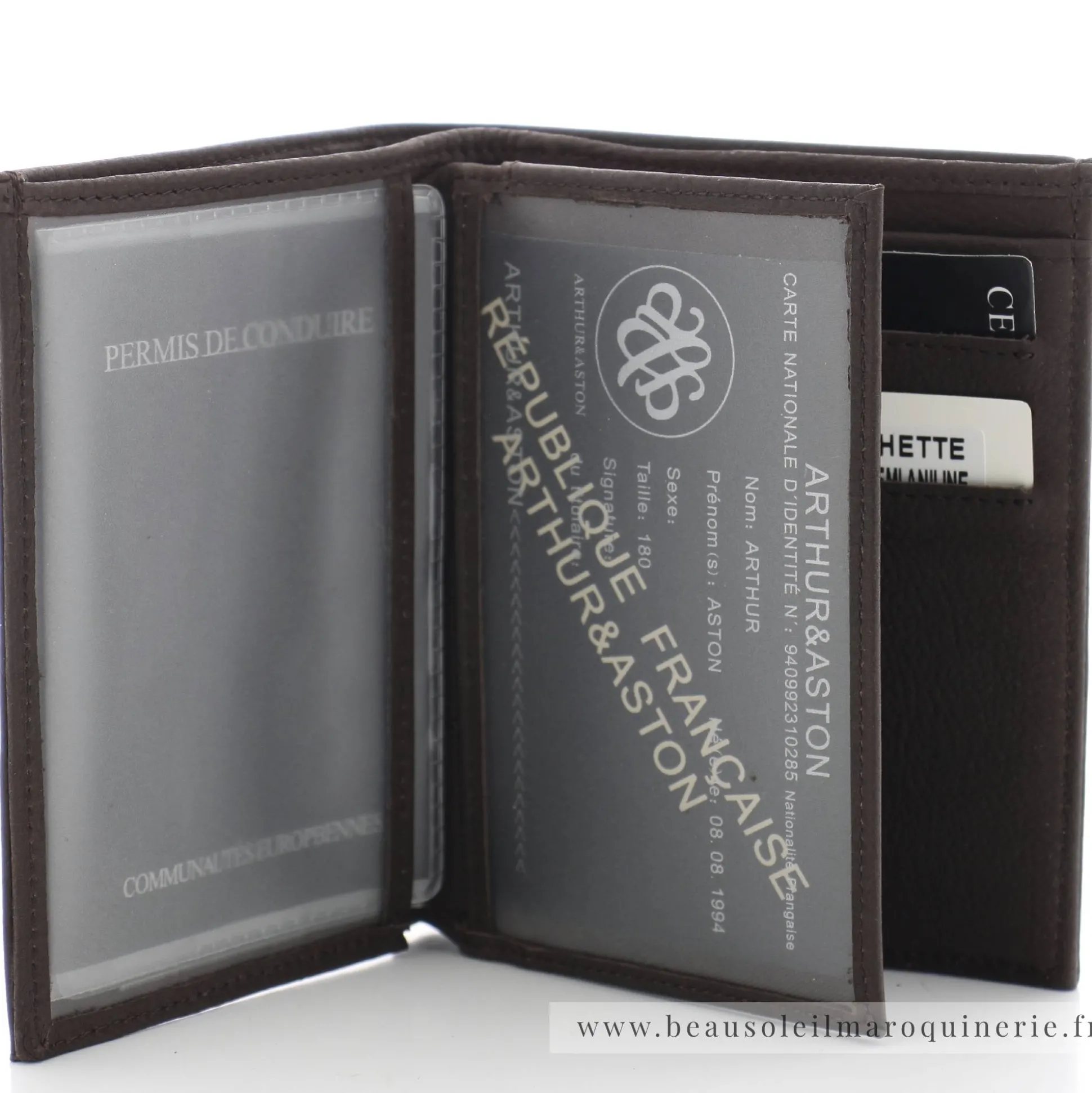 Arthur Aston Portefeuille homme Bart en cuir*Homme Portefeuilles Homme