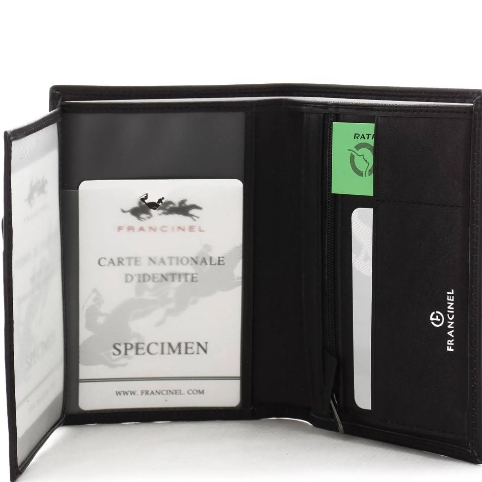 Francinel Portefeuille homme Bruges 2 volets en cuir*Homme Portefeuilles Homme