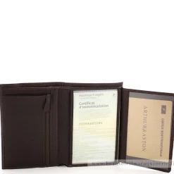 Arthur Aston Portefeuille homme en cuir gras Louis*Homme Portefeuilles Homme
