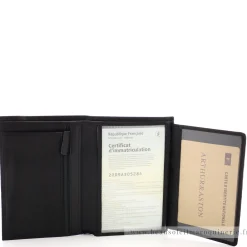 Arthur Aston Portefeuille homme en cuir gras Louis*Homme Portefeuilles Homme