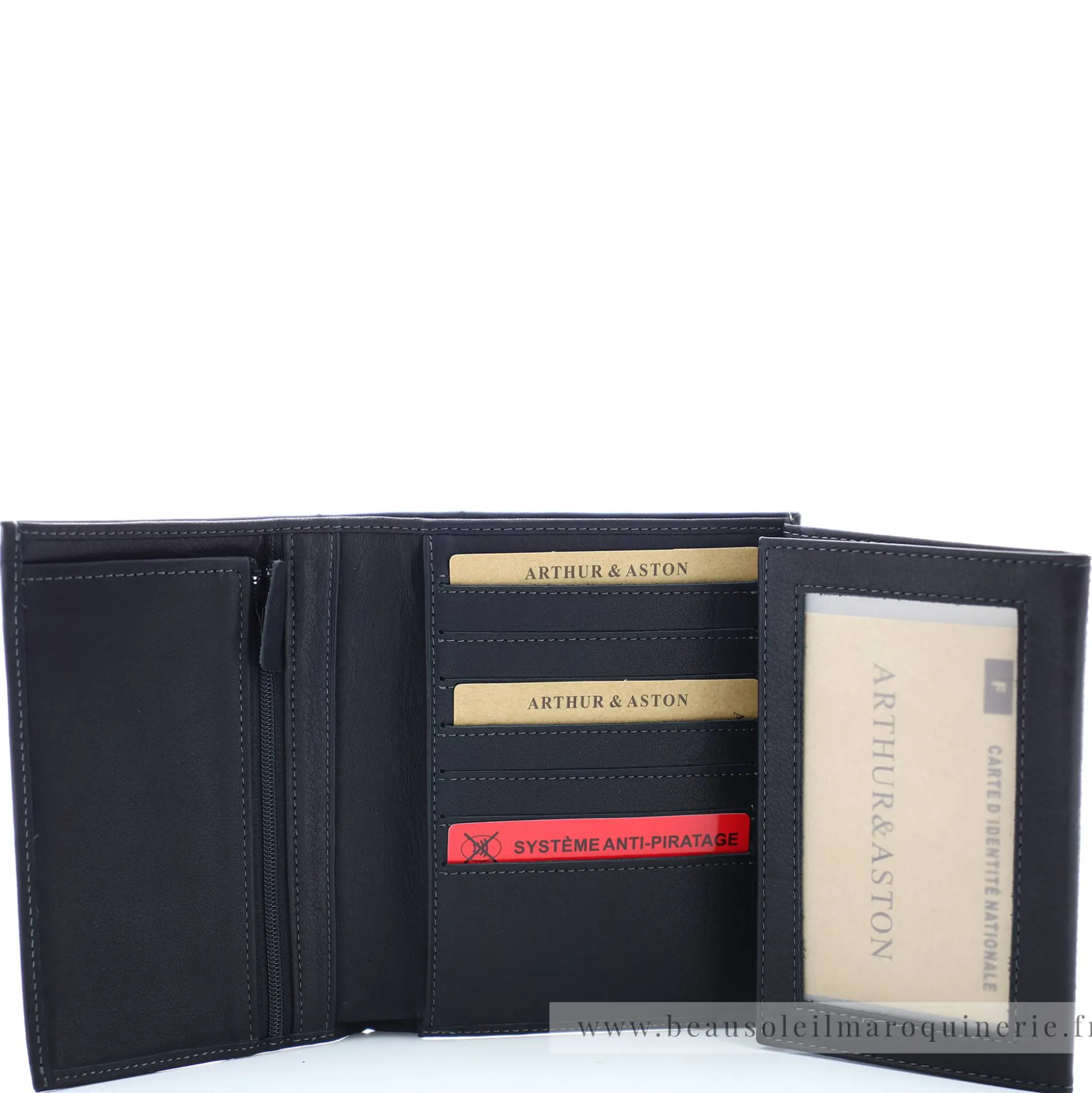 Arthur Aston Portefeuille homme Johany en cuir*Homme Portefeuilles Homme