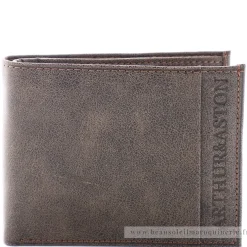 Arthur Aston Portefeuille horizontal en cuir 1438*Homme Portefeuilles Homme