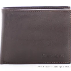 Arthur Aston Portefeuille italien Arthur & Aston 3 volets pablo 1589-499*Homme Porte-Monnaie Homme|Tout En Un