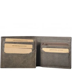 Arthur Aston Portefeuille italien cuir destroy Cristiano*Homme Portefeuilles Homme