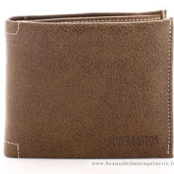 Arthur Aston Portefeuille italien cuir destroy Cristiano*Homme Portefeuilles Homme