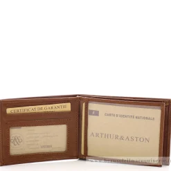 Arthur Aston Portefeuille italien Johany en cuir*Homme Portefeuilles Homme