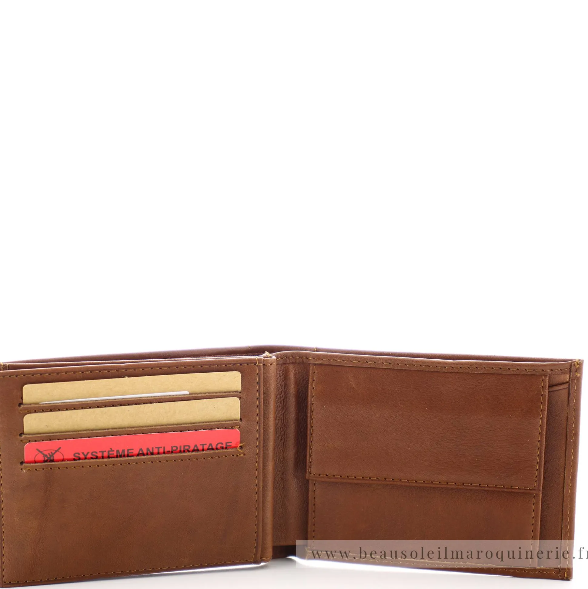 Arthur Aston Portefeuille italien Johany en cuir*Homme Portefeuilles Homme