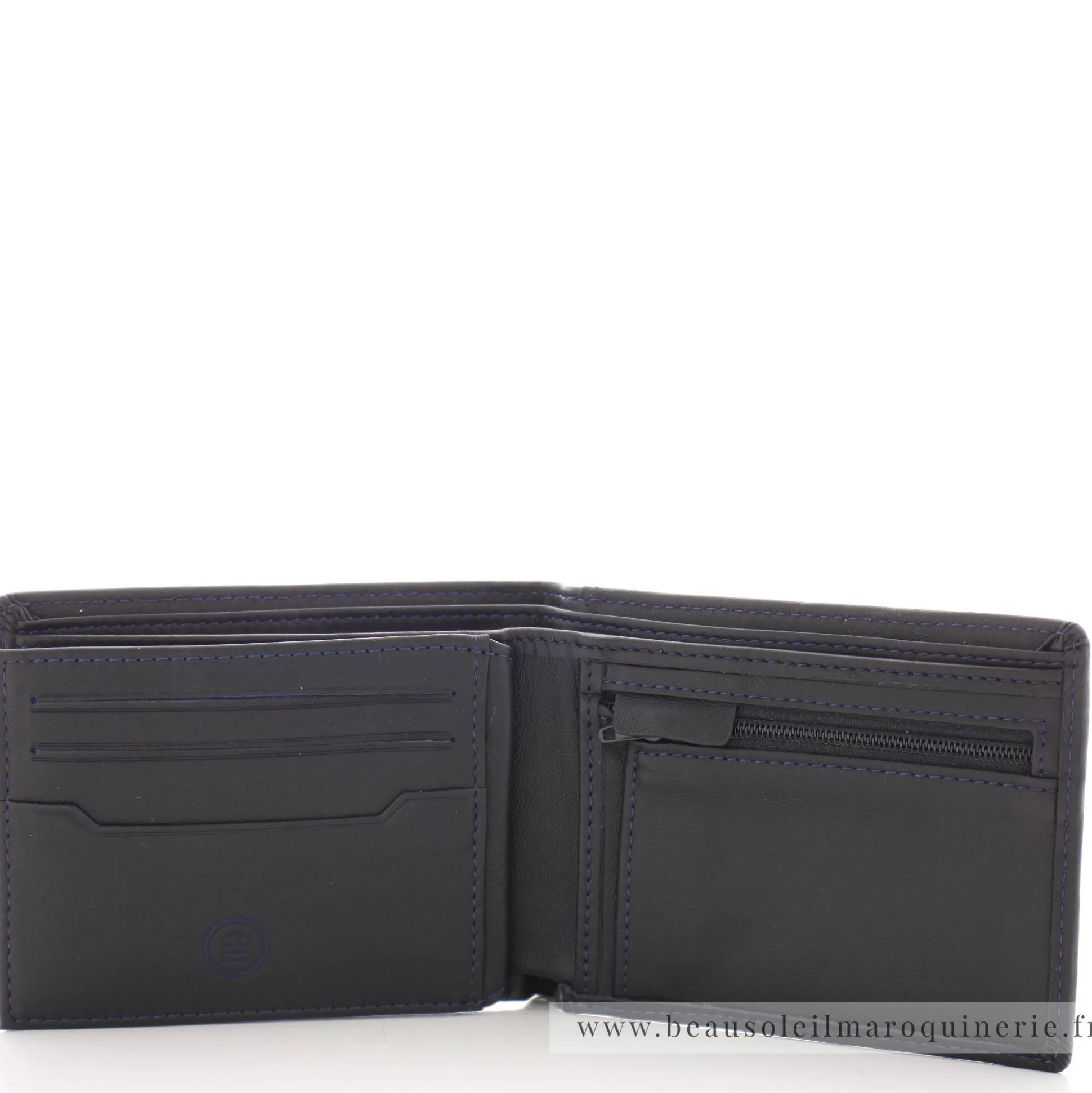 Serge Blanco Portefeuille italien Wyoming en cuir*Homme Portefeuilles Homme