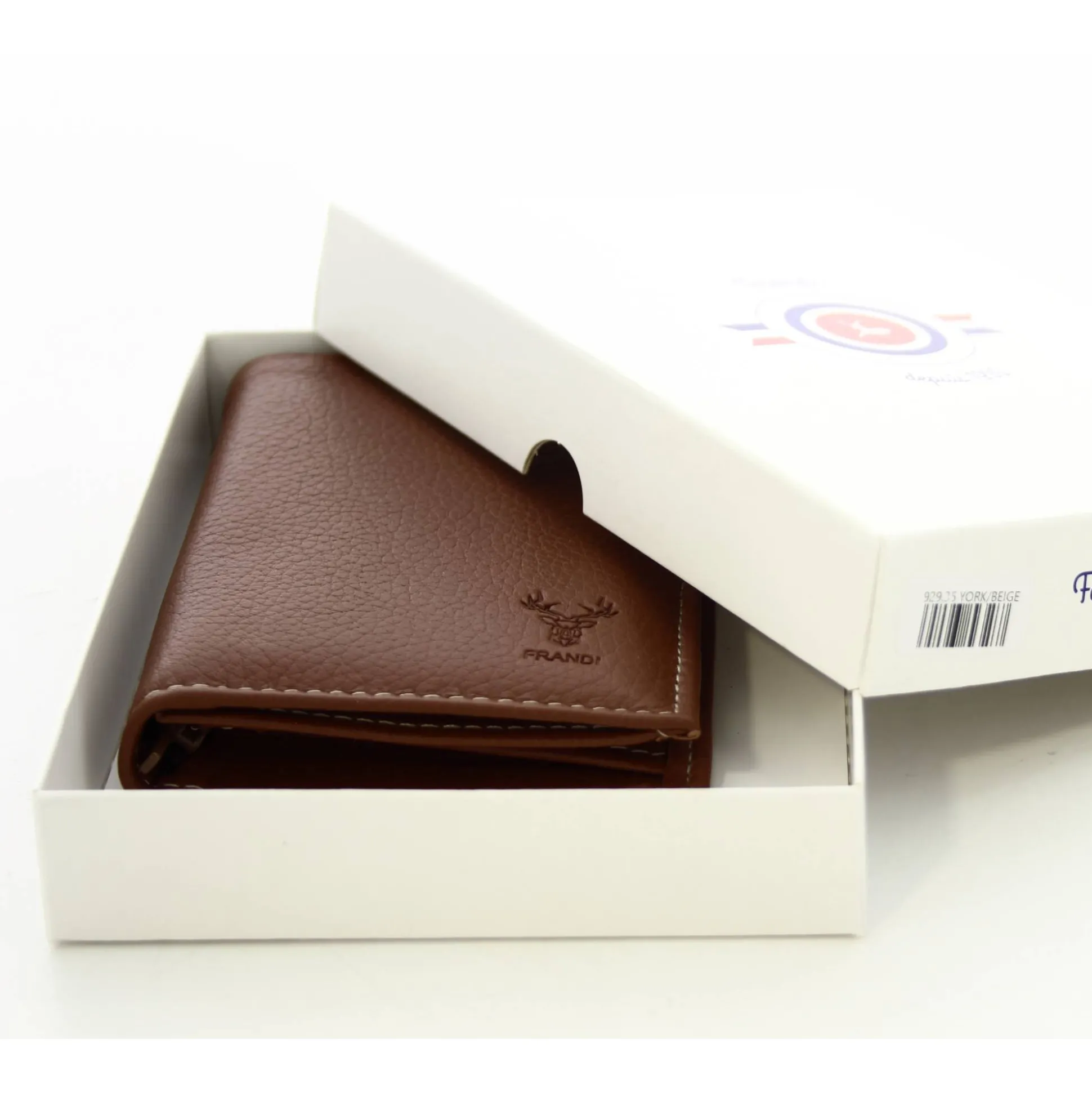 Frandi Portefeuille junior cuir de vachette graine*Homme Portefeuilles Homme