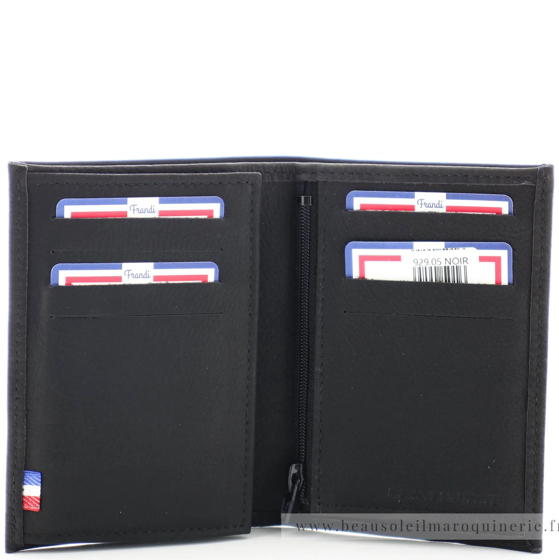 Frandi Portefeuille junior en cuir Authentique*Homme Portefeuilles Homme
