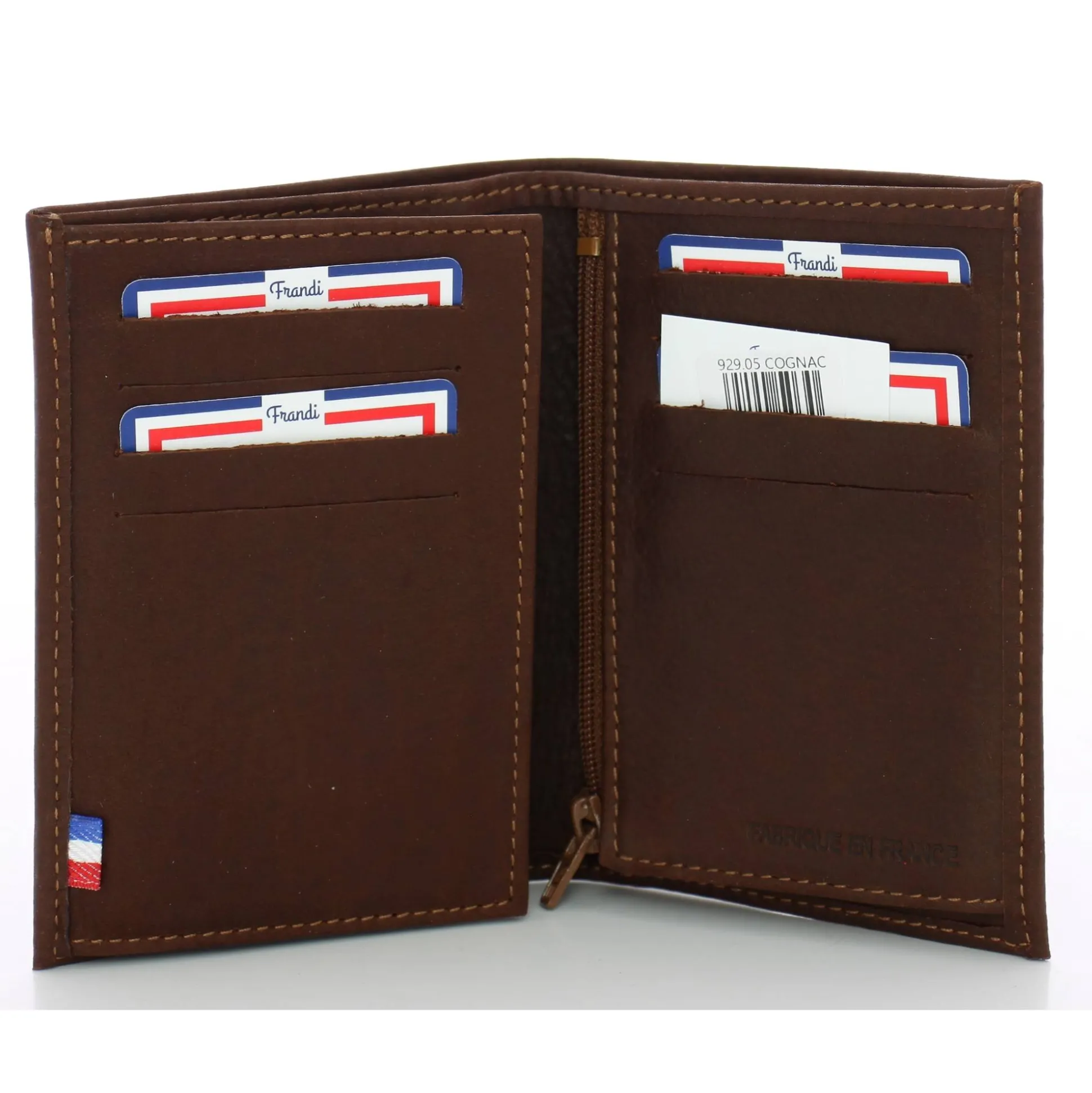 Frandi Portefeuille junior en cuir Authentique*Homme Portefeuilles Homme